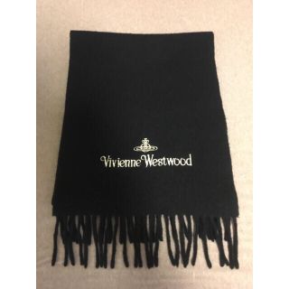 ヴィヴィアンウエストウッド(Vivienne Westwood)のVivienne Westwood マフラー 黒(マフラー/ショール)