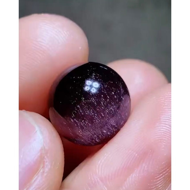 ⭐︎【高級】フラワー パープルルチル スーパーセブン 丸玉 13.5mm