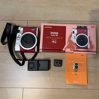 フジフイルム(富士フイルム)のinstax mini 90 neo classic red(フィルムカメラ)
