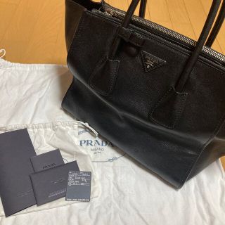 プラダ(PRADA)のPRADA GLACE CALF グレースカーフ　トートバック レディース(トートバッグ)