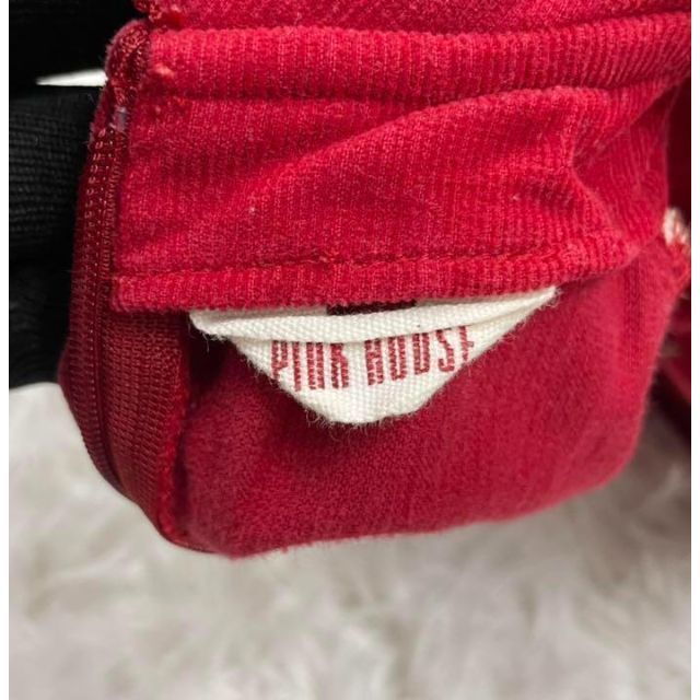 PINK HOUSE - vintage品✨ピンクハウス 赤 ひざ丈ワンピース サイズM