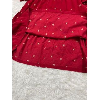PINK HOUSE - vintage品✨ピンクハウス 赤 ひざ丈ワンピース サイズM