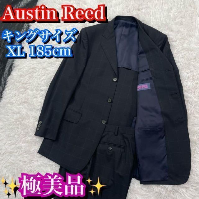 定価12万以上✨極美品✨Austin Reed メンズスーツ　チェック　185