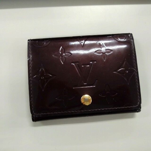 LOUIS VUITTON(ルイヴィトン)のルイヴィトン　ヴェルニ  名刺入れ　カードケース レディースのファッション小物(名刺入れ/定期入れ)の商品写真