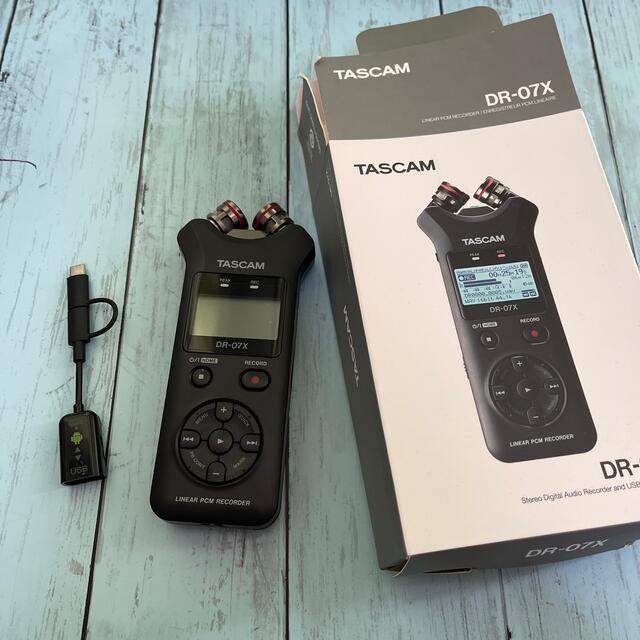 TASCAM DR-07X ☆美品☆ほぼ未使用☆