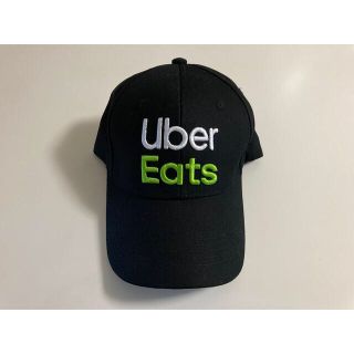 Uber Eats 立体刺繍キャップ 新品(キャップ)