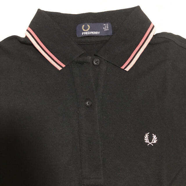 FRED PERRY(フレッドペリー)の週末お値引　FREDPERRY ポロシャツ　M レディースのトップス(ポロシャツ)の商品写真