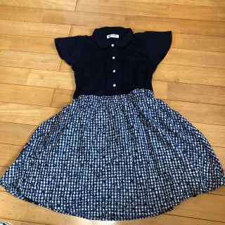 ポンポネット(pom ponette)のポンポネット　ワンピース　半袖　L(ワンピース)