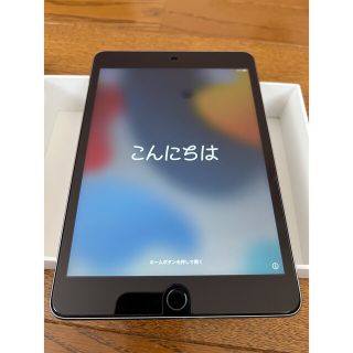 アップル(Apple)のiPad mini 4 Wi-Fiモデル 128GB スペースグレイ ケース付き(タブレット)