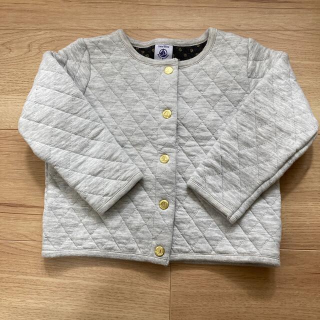 PETIT BATEAU(プチバトー)のプチバトー　カーディガン　95 キッズ/ベビー/マタニティのキッズ服女の子用(90cm~)(カーディガン)の商品写真