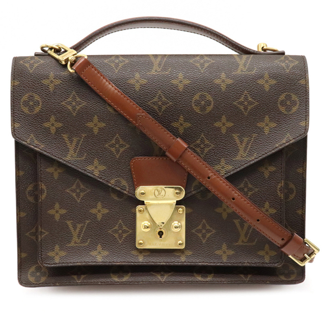 新発売の LOUIS VUITTON - ルイ ヴィトン モノグラム モンソー28