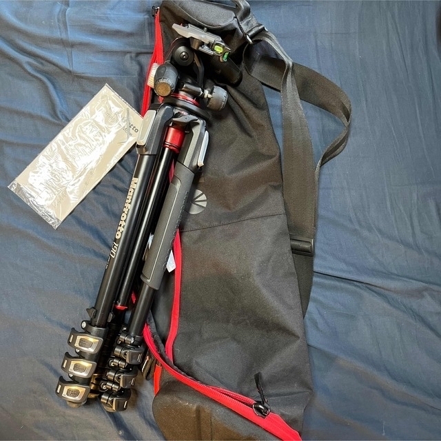 Manfrotto 190 三脚　ケース、説明書付き