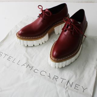 ステラマッカートニー(Stella McCartney)のSTELLA McCARTNEY ステラマッカートニー Emilie Lace Up エミリー レースアップシューズ 34/ダークレッド【2400013064941】(その他)