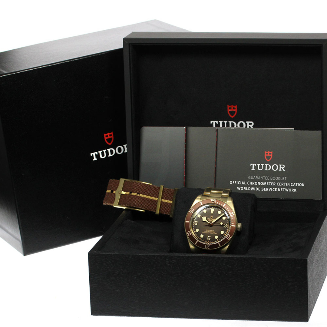 ☆極美品★箱・保証書付き【TUDOR】チュードル ブラックベイ フィフティエイト ブロンズ 79012M 自動巻き メンズ_716874