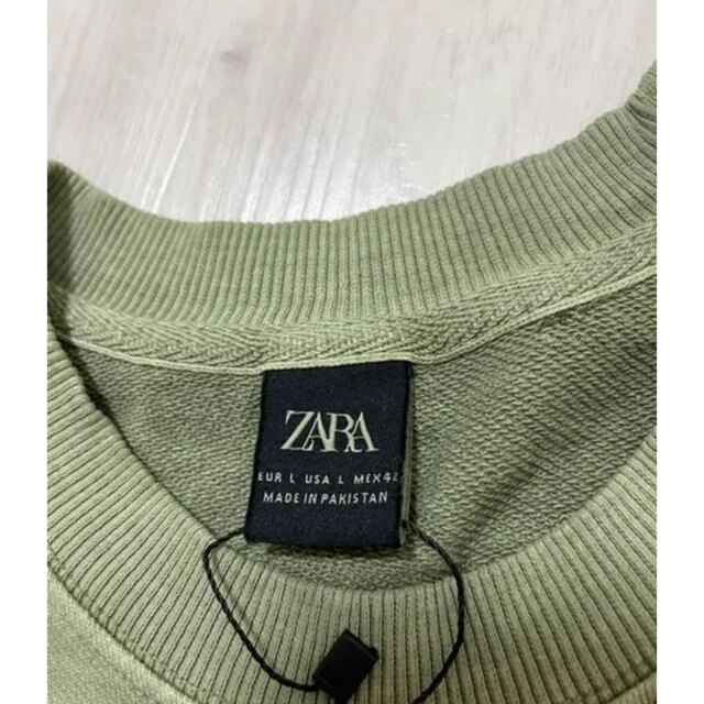 ZARA(ザラ)の☆新品☆ ZARA ザラ　トレーナー　長袖　メンズ メンズのトップス(スウェット)の商品写真