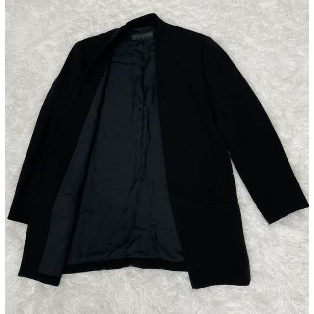 HIROKO KOSHINO(ヒロココシノ)の美品✨koshino hiroko ノーカラーセットアップスカート　サイズ9 レディースのフォーマル/ドレス(スーツ)の商品写真