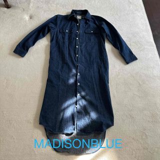 マディソンブルー(MADISONBLUE)のmadison blue   ハンプトンデニムシャツワンピース(ロングワンピース/マキシワンピース)