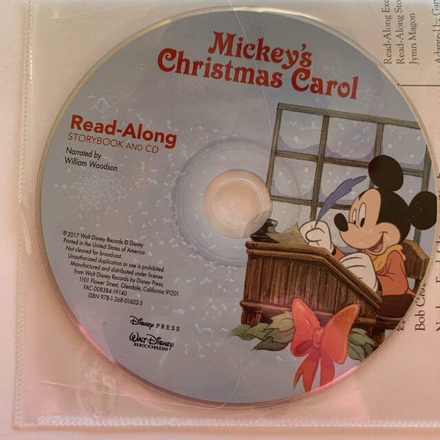 Disney(ディズニー)の【新品】英語絵本 ディズニー クリスマスキャロル CD付き エンタメ/ホビーの本(洋書)の商品写真
