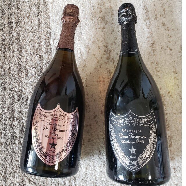 Dom Pérignon(ドンペリニヨン)のドン・ペリニヨン　ロゼ 2000 　エノテーク1995　希少 食品/飲料/酒の酒(シャンパン/スパークリングワイン)の商品写真