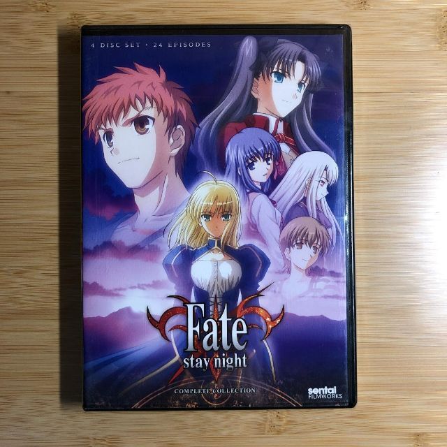 リージョンフリー機必須 北米版 フェイト ステイナイト アニメDVD fate