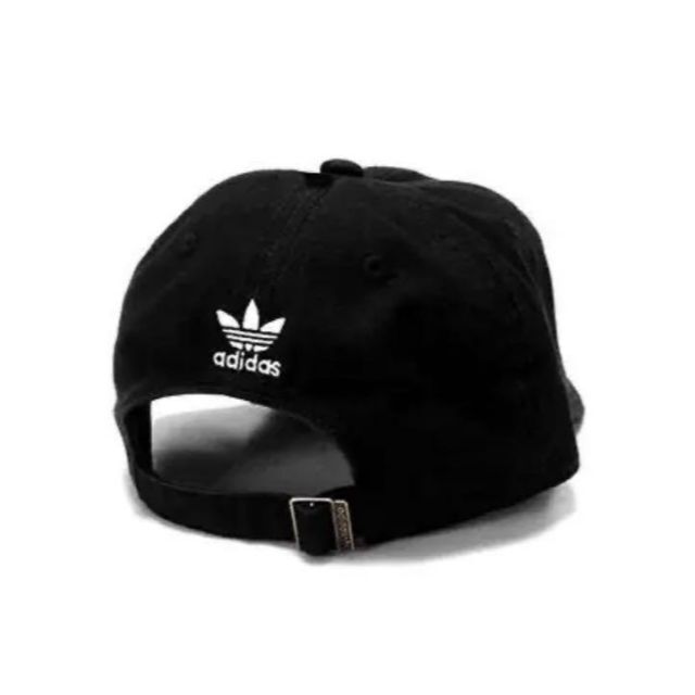 adidas(アディダス)のアディダスオリジナルス Relaxed Cap ブラック（男女兼用大人用） メンズの帽子(キャップ)の商品写真