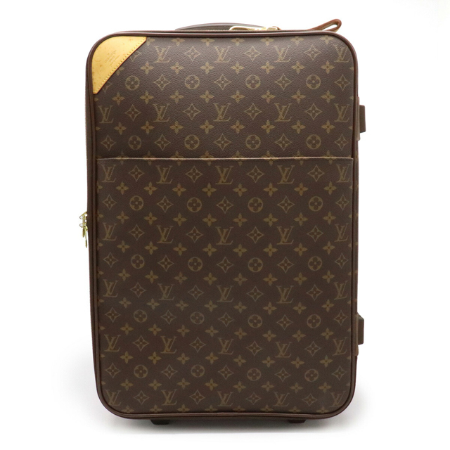 【破格値下げ】 LOUIS VUITTON - ルイ ヴィトン モノグラム ペガス55 キャリーバッグ (12230084) トラベルバッグ+スーツケース