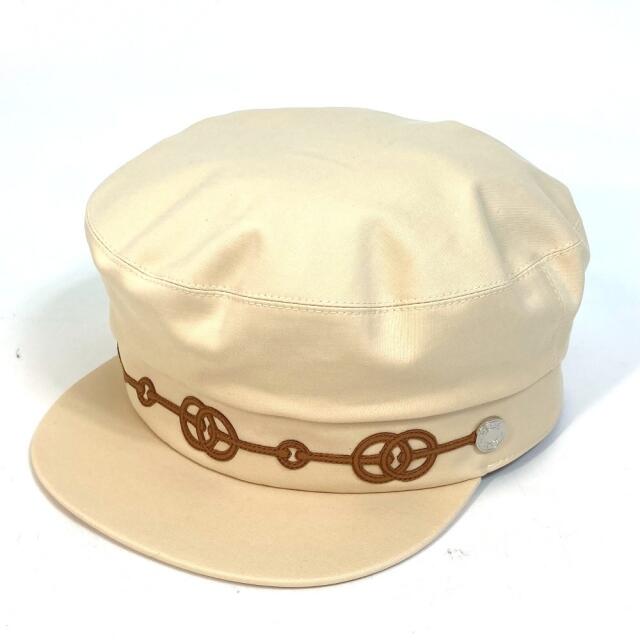 最新最全の Hermes 未使用 ベージュ コットン キャスケット 帽子  4