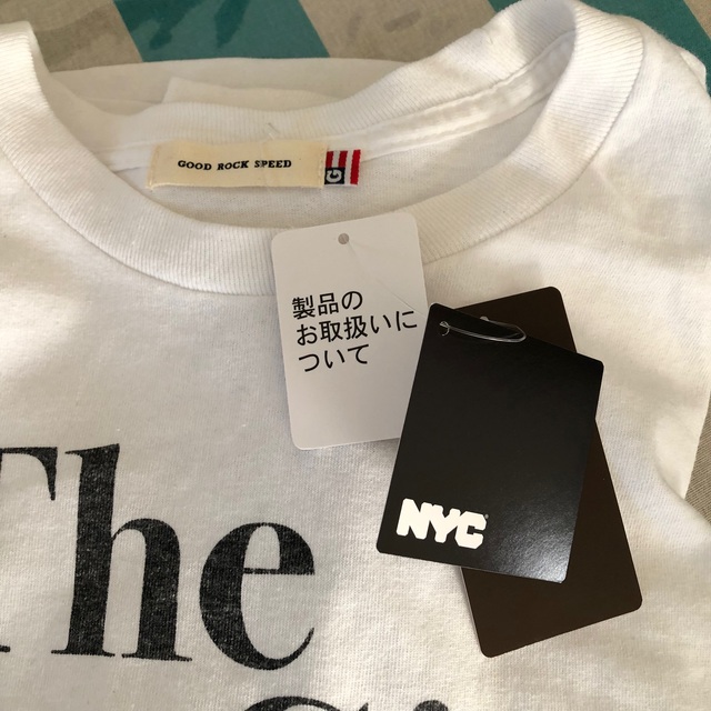 Plage(プラージュ)の【Plage】新品★タグ付★未使用　NYC ロングスリーブ TEE ホワイト レディースのトップス(Tシャツ(長袖/七分))の商品写真