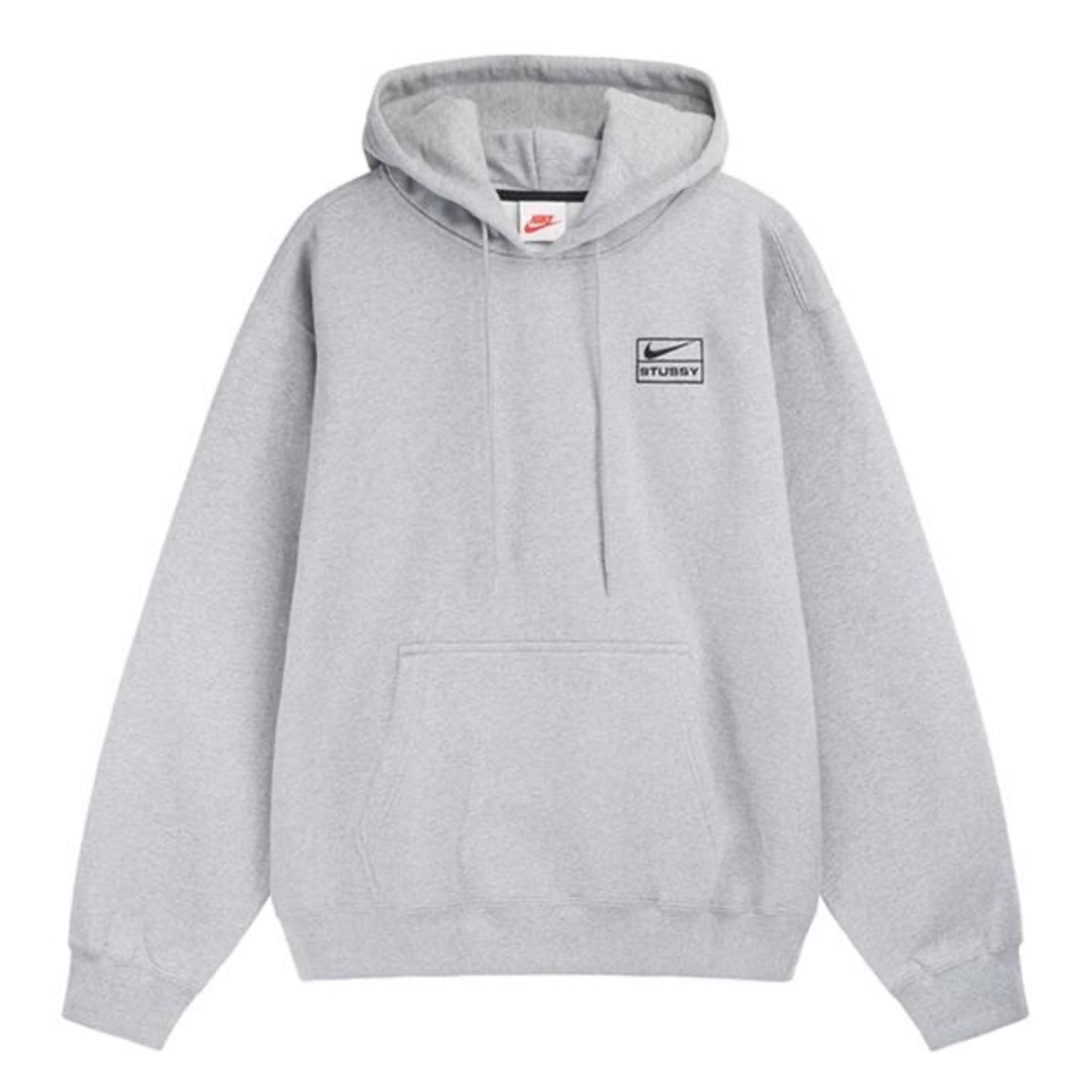 Stussy × Nike NRG Washed Hoddie Grey S