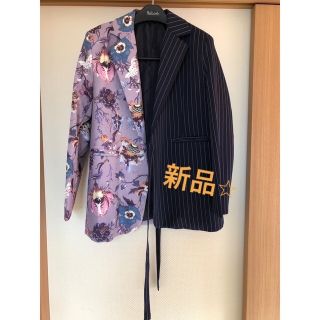 SHEIN バイカラージャケット(テーラードジャケット)