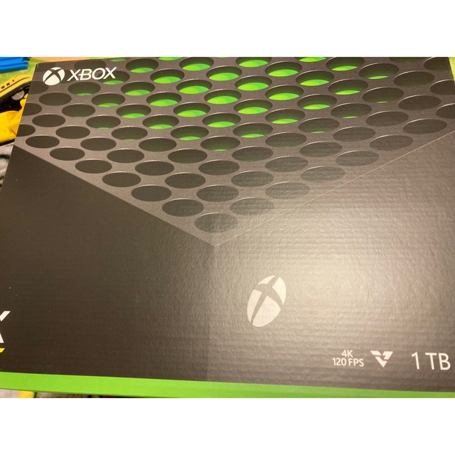 xbox series x 本体 新品未開封　店舗印なし