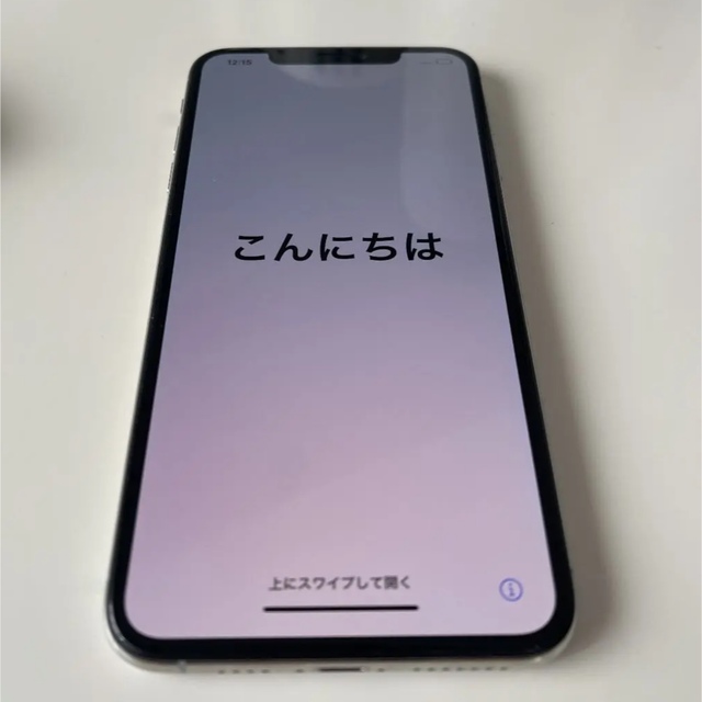 Apple(アップル)の【ジャンク】iPhone Xs Max Silver 64 GB au スマホ/家電/カメラのスマートフォン/携帯電話(スマートフォン本体)の商品写真