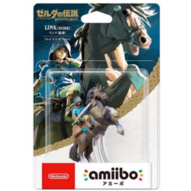 任天堂(ニンテンドウ)のamiibo リンク (騎乗) 【ブレス オブ ザ ワイルド】 (ゼルダの伝説) エンタメ/ホビーのゲームソフト/ゲーム機本体(家庭用ゲームソフト)の商品写真