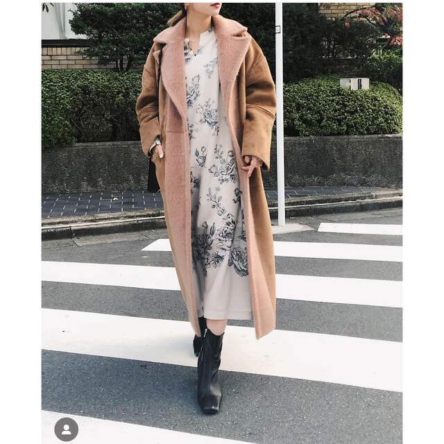 Ameri VINTAGE(アメリヴィンテージ)のAmeri Rehema Key Neck Dress レディースのワンピース(ロングワンピース/マキシワンピース)の商品写真