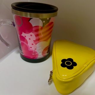 マリークワント(MARY QUANT)のマリクワ マリークワント MARYQUANT ステンレスカップ ポーチ(グラス/カップ)