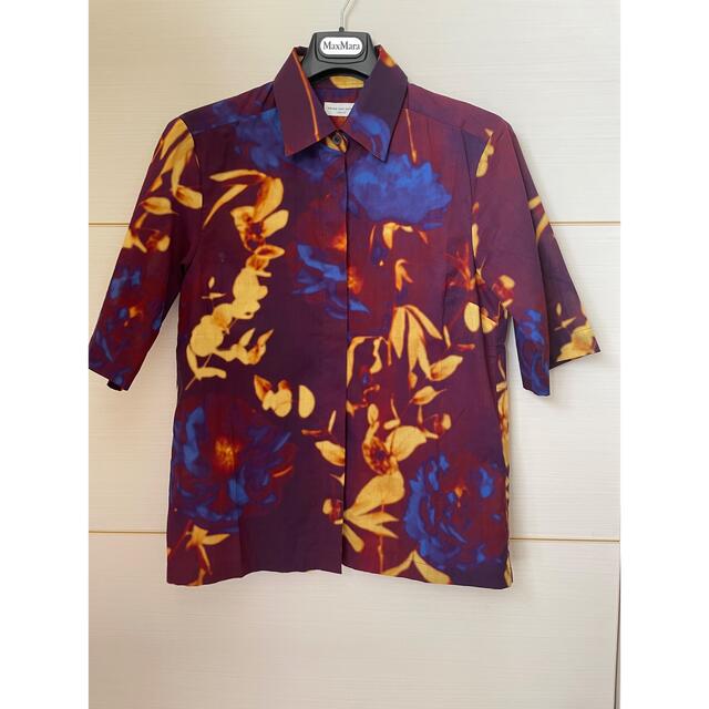 DRIES VAN NOTEN(ドリスヴァンノッテン)のドリスヴァンノッテン  シャツ　ボタニカル レディースのトップス(Tシャツ(半袖/袖なし))の商品写真