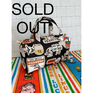 SOLD OUT!  ミニボストンバッグ　ハンドメイド(ボストンバッグ)