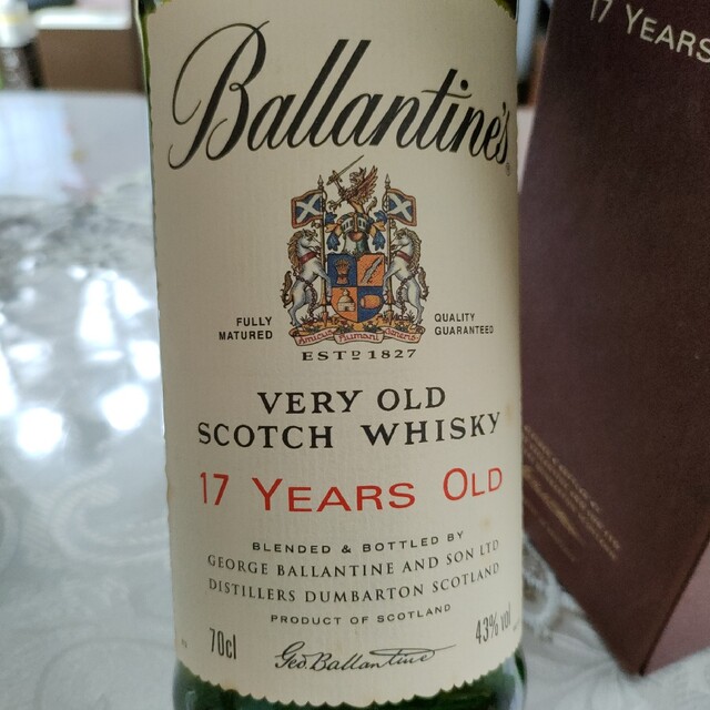 Ballantines　17年のウィスキー