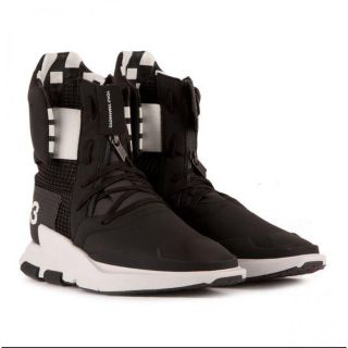 ワイスリー(Y-3)のY-3  NOCIHIGH バイカラーハイカットスニーカーブーツ(スニーカー)