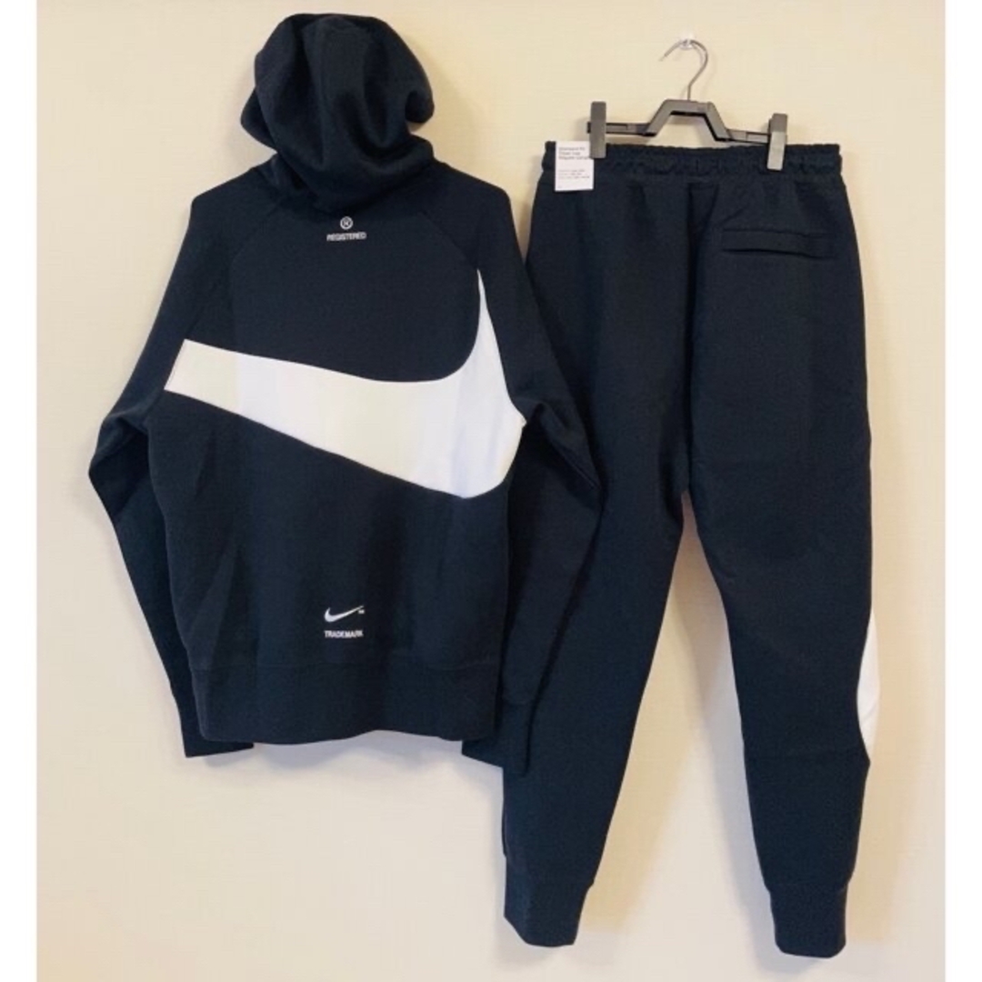 ナイキ　NIKE ビッグスウッシュ　パーカー　スウェットパンツ　上下セット　XL