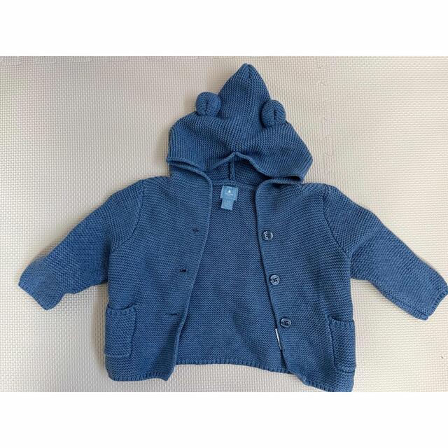 GAP(ギャップ)のくま　カーディガン キッズ/ベビー/マタニティのキッズ服女の子用(90cm~)(カーディガン)の商品写真