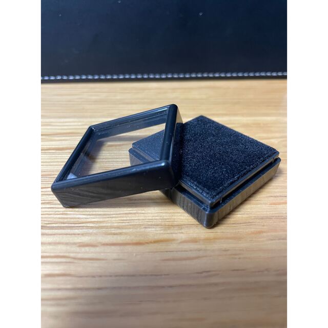 ルースケース　4×4cm 黒　20個セット ハンドメイドのスマホケース/アクセサリー(その他)の商品写真