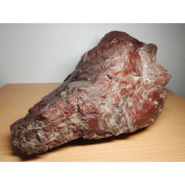 赤玉石 19.4kg 赤石 ジャスパー 碧玉 錦石 鑑賞石 自然石 原石 水石