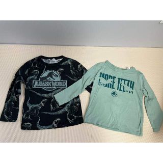 エイチアンドエム(H&M)のジュラシックワールド　ロングTシャツ(Tシャツ/カットソー)