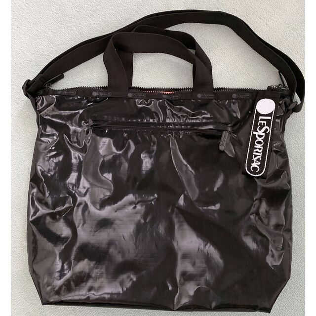 LeSportsac(レスポートサック)の★美品　レスポ × ひとりっぷ　GOOD DAY TOTE 黒 レディースのバッグ(ショルダーバッグ)の商品写真