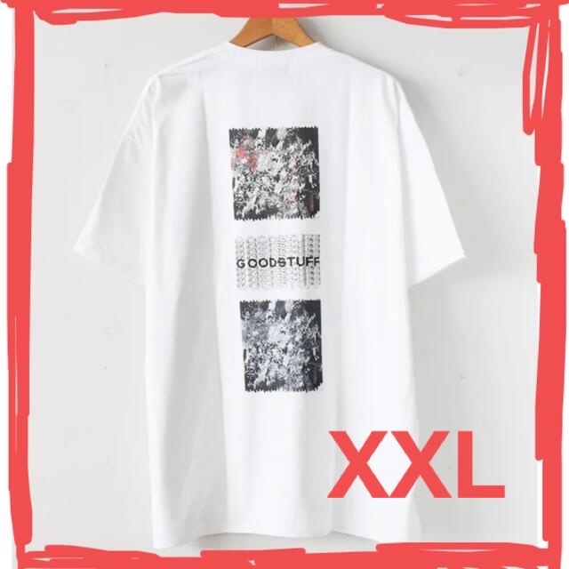 「FLAGSTUFF×GOODSTUFF×河村康輔」TEE   XXLサイズ メンズのトップス(Tシャツ/カットソー(半袖/袖なし))の商品写真