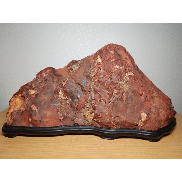 赤玉石 17.6kg 赤石 ジャスパー 碧玉 錦石 鑑賞石 自然石 原石 水石