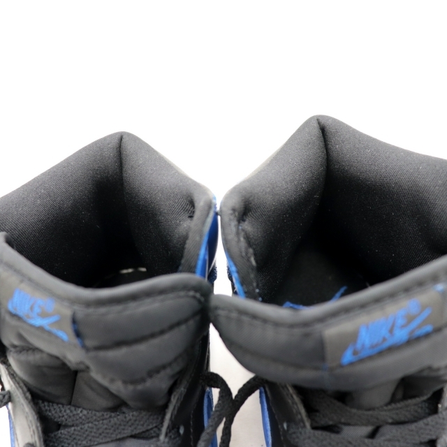NIKE(ナイキ)の未使用 ナイキ AIR JORDAN 1 RETRO エアジョーダン1 レトロ ブラック/ロイヤルブルー 26.5cm 2001年復刻モデル 黒青 スニーカー メンズ NIKE メンズの靴/シューズ(スニーカー)の商品写真
