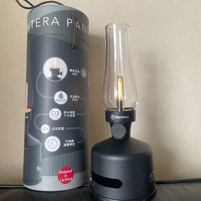 MoriMori充電式LEDランタンスピーカー スポーツ/アウトドアのアウトドア(ライト/ランタン)の商品写真