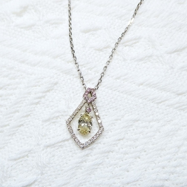 saki.様専用】ベリーライトイエローダイヤモンドネックレス2点 saki.様専用】ベリーライトイエローダイヤモンドネックレス2点